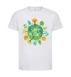 Детская футболка Save the planet Белый фото