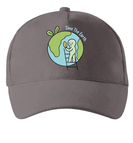 Кепка Save the Earth Сірий фото
