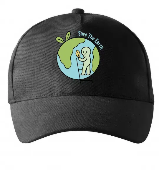 Кепка Save the Earth Чорний фото