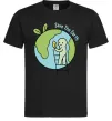 Мужская футболка Save the Earth Черный фото