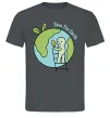 Мужская футболка Save the Earth Графит фото