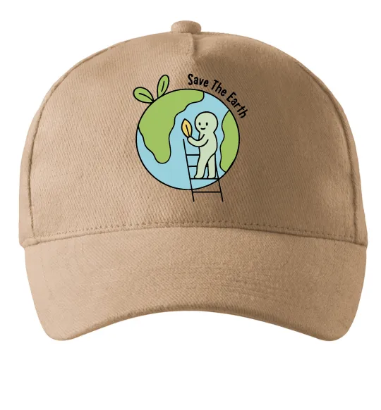 Кепка Save the Earth Пісочний фото