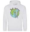 Мужская толстовка (худи) Save the Earth Серый меланж фото