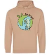 Мужская толстовка (худи) Save the Earth Песочный фото