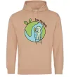 Женская толстовка (худи) Save the Earth Песочный фото