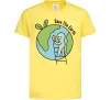 Детская футболка Save the Earth Лимонный фото