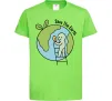 Детская футболка Save the Earth Лаймовый фото