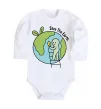Дитячий бодік Save the Earth Білий фото