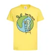 Детская футболка Save the Earth Лимонный фото