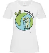 Женская футболка Save the Earth Белый фото