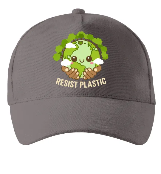 Кепка Resist plastic Сірий фото