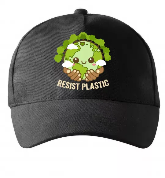 Кепка Resist plastic Черный фото