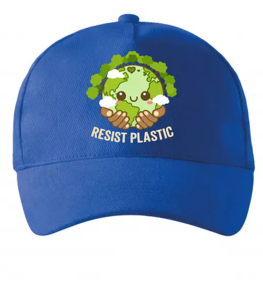 Кепка Resist plastic Ярко-синий фото
