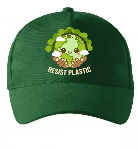 Кепка Resist plastic Темно-зеленый фото
