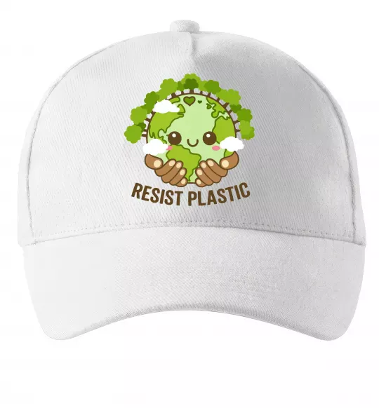Кепка Resist plastic Белый фото