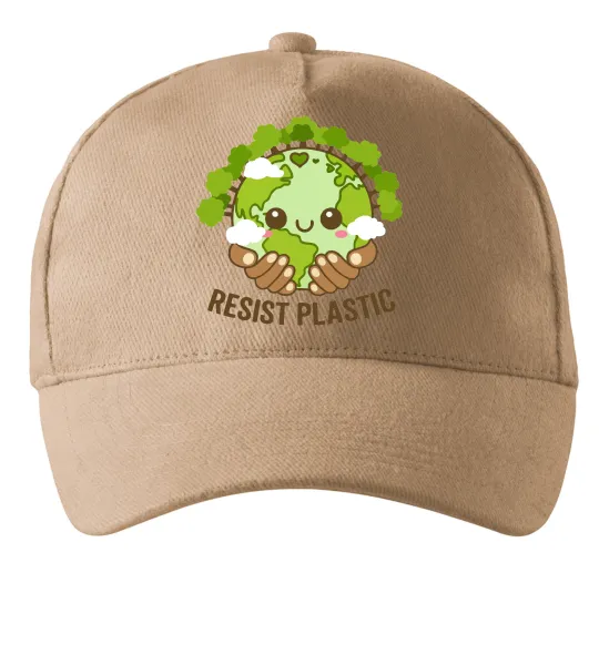 Кепка Resist plastic Пісочний фото