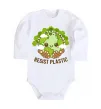 Дитячий бодік Resist plastic Білий фото