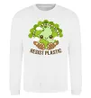 Світшот Resist plastic Білий фото