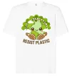 Футболка Оверсайз Resist plastic Белый фото