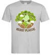 Мужская футболка Resist plastic Серый Мужская футболка Resist plastic Серый фото