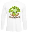 Лонгслив Resist plastic Белый фото