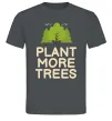 Мужская футболка Plant more trees Графит фото