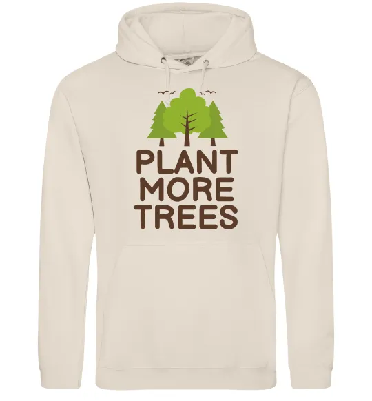 Мужская толстовка (худи) Plant more trees Таш фото