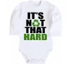 Детский боди It`s not hard Белый фото