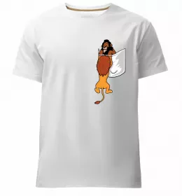 Мужская премиум футболка Hakuna Matata Белый фото