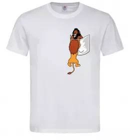 Мужская футболка Mufasa and Scar Белый фото