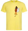 Мужская футболка Mufasa and Scar Лимонный фото
