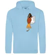 Женская толстовка (худи) Mufasa and Scar Голубой фото