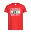 Дитяча футболка Money Talks Червоний фото