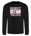 Свитшот Money Talks Черный Свитшот Money Talks Черный фото