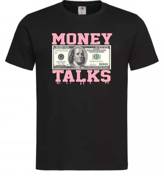 Мужская футболка Money Talks Черный фото