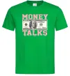 Мужская футболка Money Talks Зеленый фото