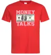 Мужская футболка Money Talks Красный фото