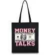 Эко-сумка Money Talks Черный фото