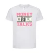 Дитяча футболка Money Talks Білий фото