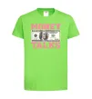 Дитяча футболка Money Talks Лаймовий фото