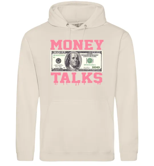 Мужская толстовка (худи) Money Talks Таш фото
