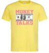 Мужская футболка Money Talks Лимонный фото