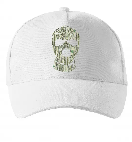 Кепка Money mask Белый фото
