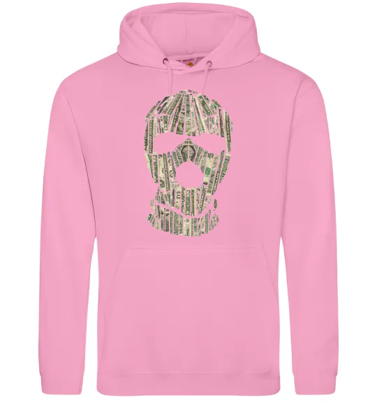 Жіноча толстовка (худі) Money mask Рожевий фото