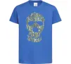 Детская футболка Money mask Ярко-синий фото