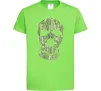 Детская футболка Money mask Лаймовый фото