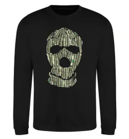 Свитшот Money mask Черный фото