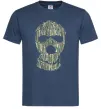 Чоловіча футболка Money mask Темно-синій фото