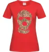 Женская футболка Money mask Красный фото