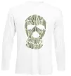 Лонгслив Money mask Белый фото